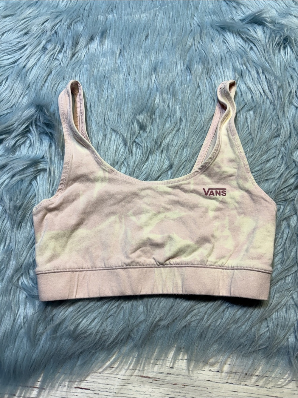 Vans Pink Tie-Dye Bralette Sz S